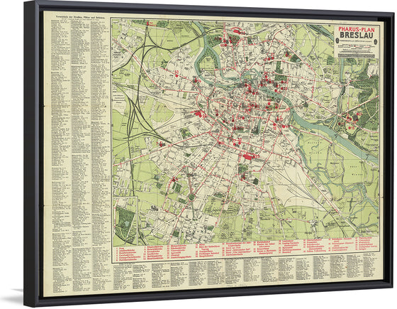 "Pharus-Plan Breslau (1925)", Cornelius Lowe