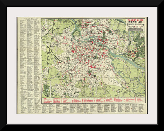 "Pharus-Plan Breslau (1925)", Cornelius Lowe