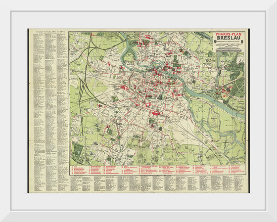 "Pharus-Plan Breslau (1925)", Cornelius Lowe