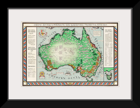 "A Map of Australia (1930)",  MacDonald Gil