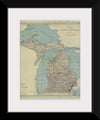 "Map of the State of Michigan (1888)"