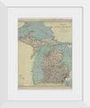 "Map of the State of Michigan (1888)"