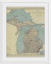 "Map of the State of Michigan (1888)"