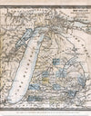 "Map of Michigan (1831)", David H. Burr