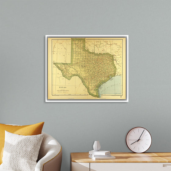 "Map of Texas (1894)"