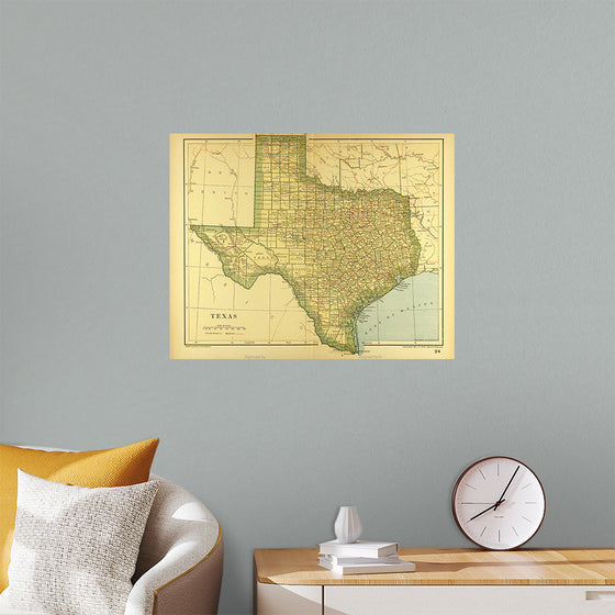 "Map of Texas (1894)"