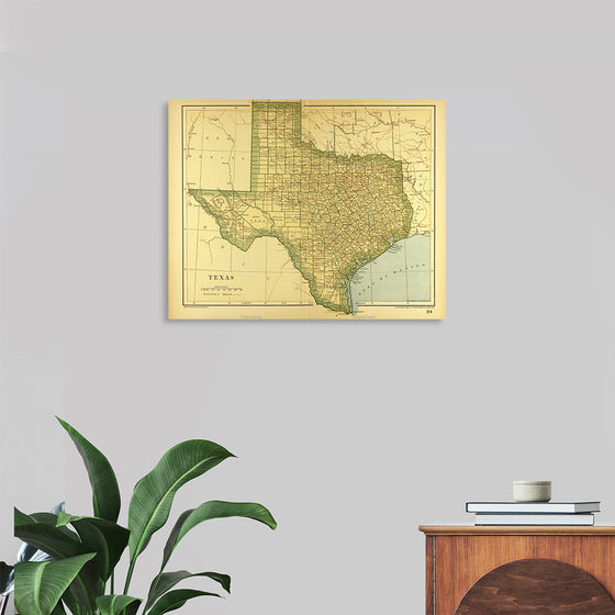 "Map of Texas (1894)"