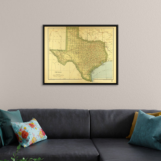 "Map of Texas (1894)"