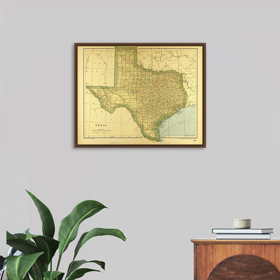 "Map of Texas (1894)"