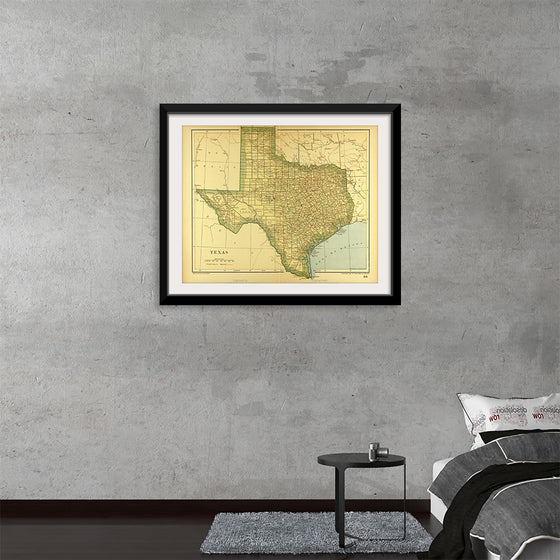 "Map of Texas (1894)"