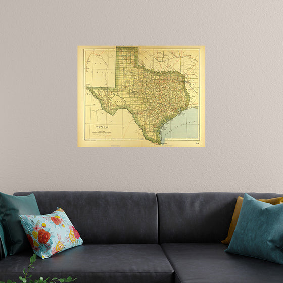 "Map of Texas (1894)"