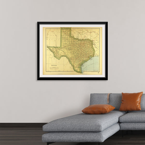 "Map of Texas (1894)"