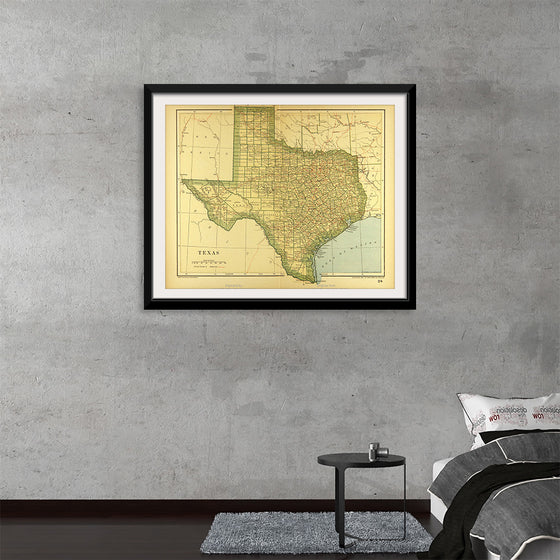 "Map of Texas (1894)"