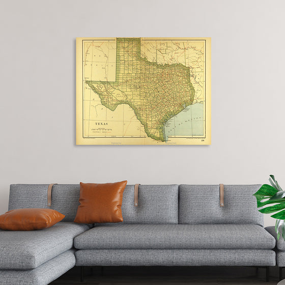 "Map of Texas (1894)"