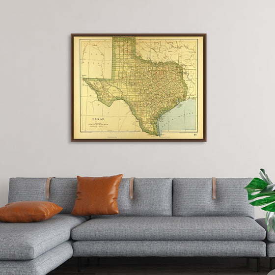 "Map of Texas (1894)"