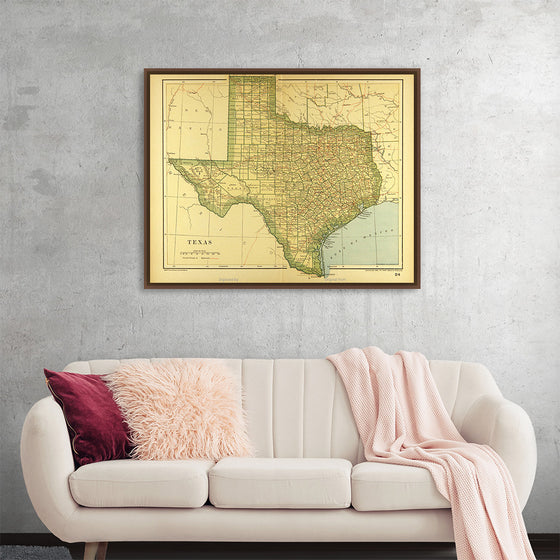 "Map of Texas (1894)"