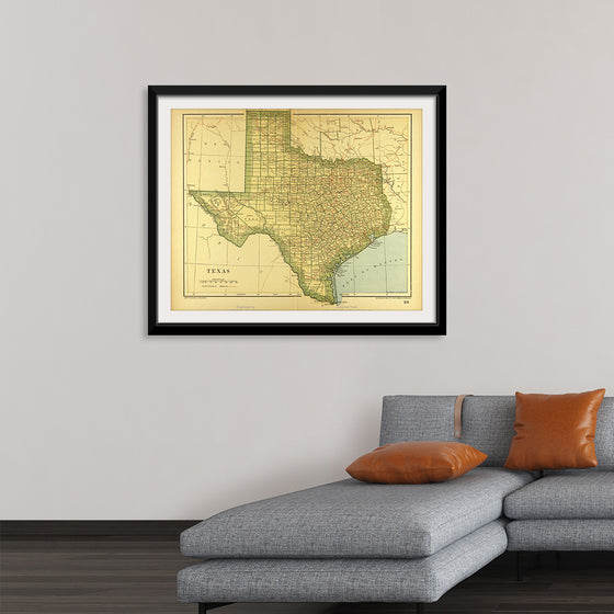 "Map of Texas (1894)"