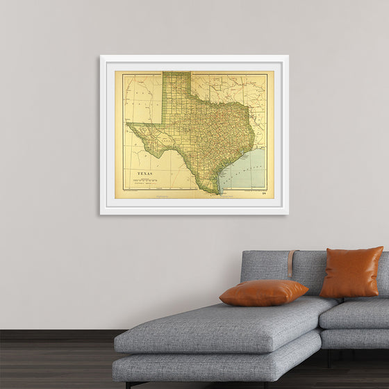 "Map of Texas (1894)"