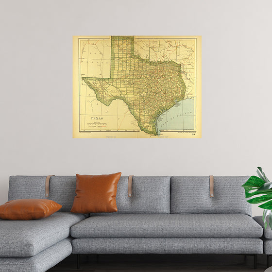 "Map of Texas (1894)"