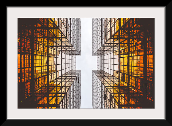 "Orange Reflective Architecture", Alex Wong