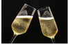 "Two Festive Champagne Glasses Celebration"