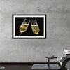 "Two Festive Champagne Glasses Celebration"