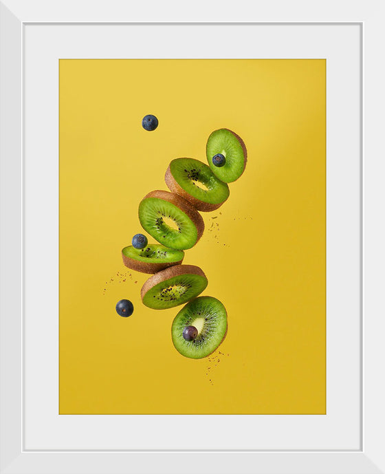 "Kiwi and Blueberries"