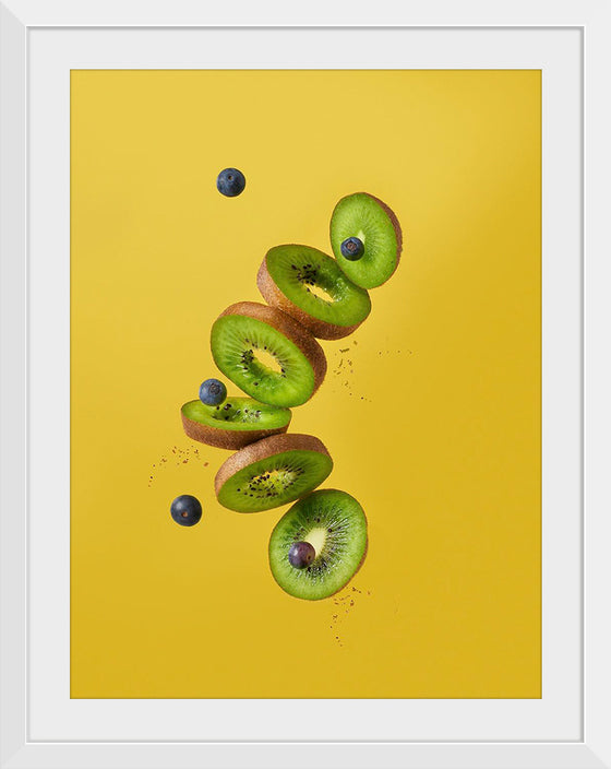 "Kiwi and Blueberries"