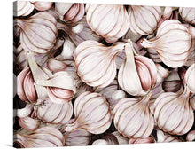  Immerse yourself in the intricate beauty of “The Garlic Ensemble,” a captivating print that brings nature’s raw elegance into your space. Each bulb is rendered with exquisite detail, showcasing the delicate, paper-thin layers that encase the potent cloves within. The monochromatic palette is interrupted by subtle hues of purple and rose, evoking a sense of depth and dimension. 