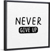 "Never Give Up"