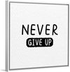 "Never Give Up"