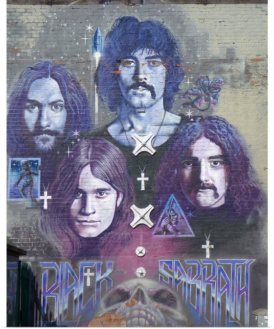 "Commonwealth Games final Digbeth Street Art Black Sabbath", Tony Hisgett