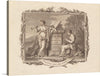 “Ticket to a Concert of Ancient Vocal and Instrumental Music” by Francesco Bartolozzi invites you into a mesmerizing world where music and art converge. This exquisite line engraving, created in 1786, captures the essence of a bygone era. Within its delicate borders, two figures stand—one playing a flute, the other engrossed in reading sheet music. 