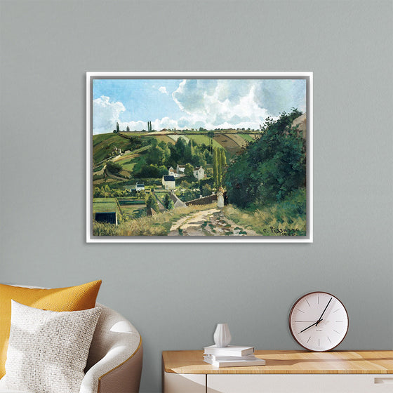 "Jalais Hill, Pontoise (1867)", Camille Pissarro