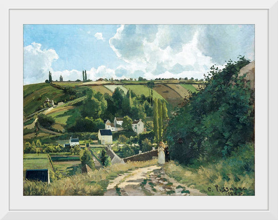 "Jalais Hill, Pontoise (1867)", Camille Pissarro