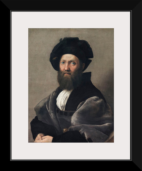 "Portrait of Baldassarre Castiglione", Raphael