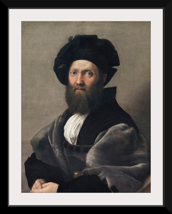 "Portrait of Baldassarre Castiglione", Raphael