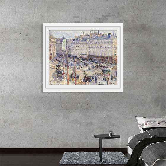 "The Place du Havre, Paris(1893)", Camille Pissarro