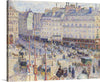 Immerse yourself in the bustling atmosphere of 19th century Paris with a print of Camille Pissarro’s masterpiece, “The Place du Havre, Paris (1893)”. Every brushstroke captures the dynamic energy and movement of the city, as people, carriages, and the architectural elegance of Paris come to life. The artist’s unique perspective and use of light invite viewers into a moment frozen in time, offering not just a visual experience but an emotional journey.