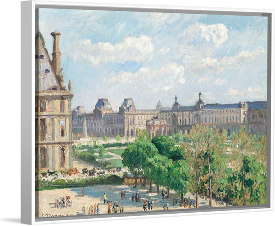 "Place du Carrousel, Paris", Camille Pissarro