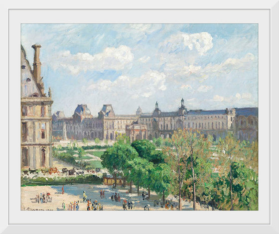 "Place du Carrousel, Paris", Camille Pissarro