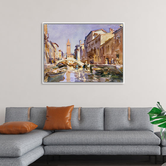 "Venetian Canal (1913)", John Singer Sargent