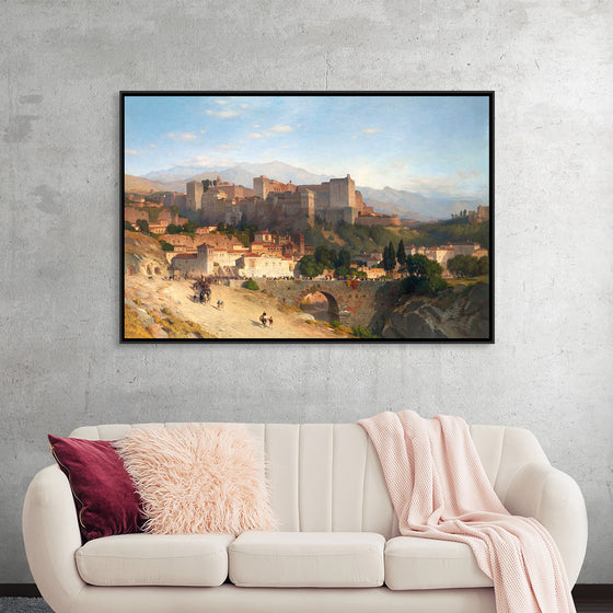 "The Hill of the Alhambra, Granada (1865)", Samuel Colman