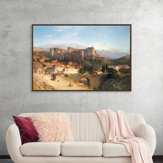 "The Hill of the Alhambra, Granada (1865)", Samuel Colman