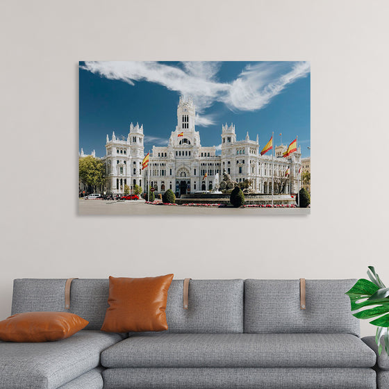 "Plaza de Cibeles in Madrid, Spain"