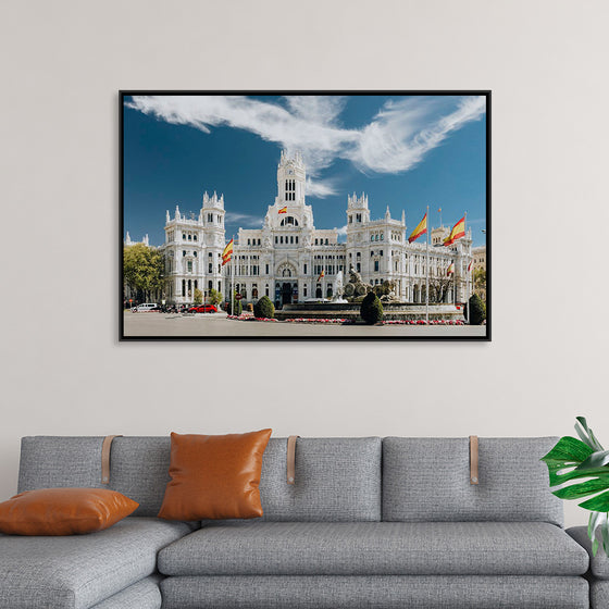 "Plaza de Cibeles in Madrid, Spain"