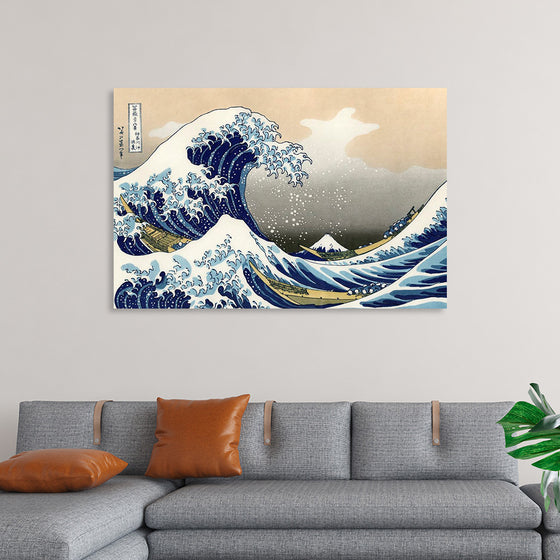 "The Great Wave at Kanagawa", Katsushika Hokusai