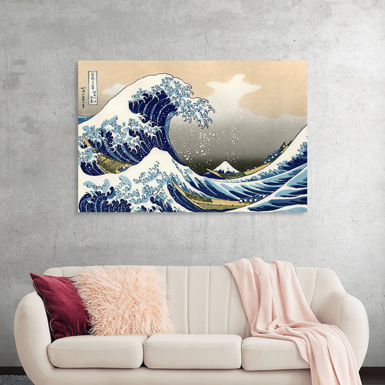 "The Great Wave at Kanagawa", Katsushika Hokusai