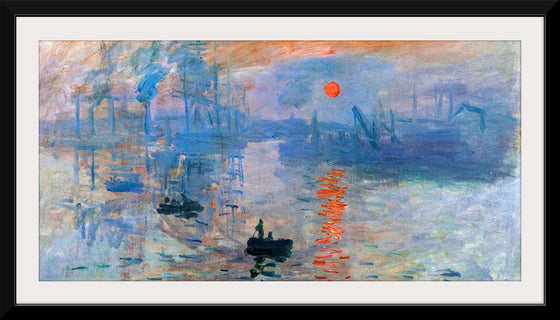 "Sunrise", Claude Monet