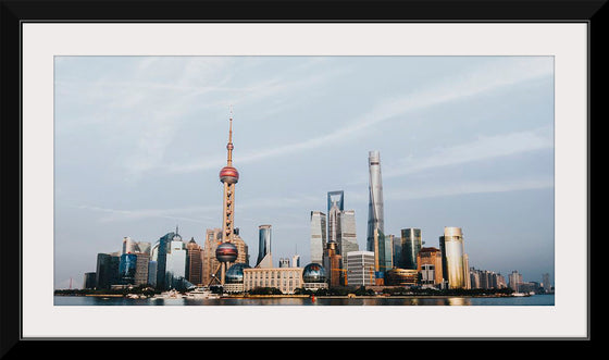 "View of Shanghai and Huangpu River, China"
